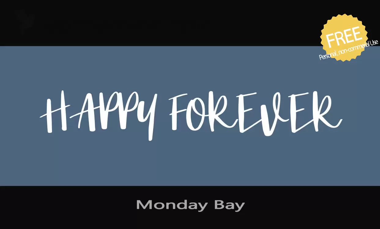 Sample of Monday-Bay