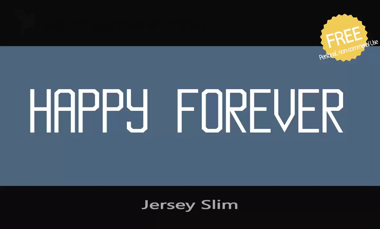 Sample of Jersey-Slim