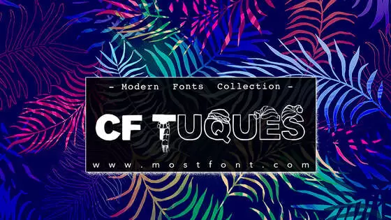 「CF-Tuques」字体排版图片