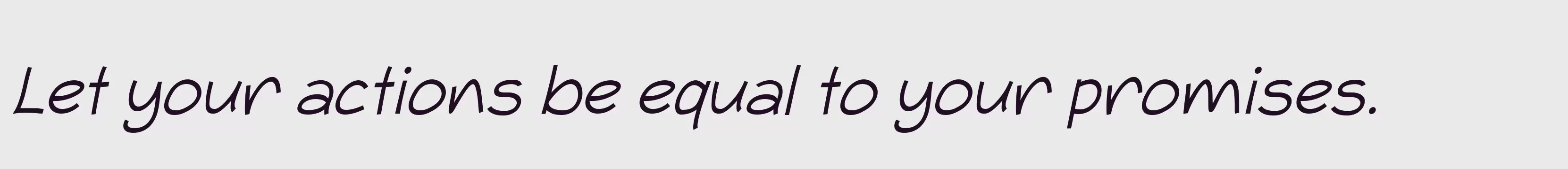 Preview Of Typo_Comica_light_italic_demo