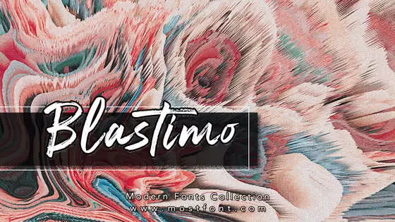 Typographic Design of Blastimo