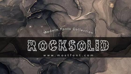 Typographic Design of RockSolid