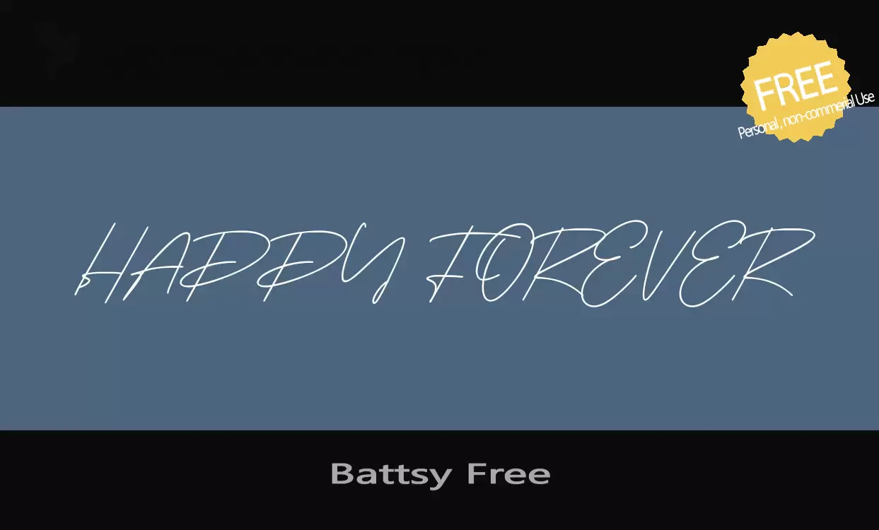 Sample of Battsy-Free