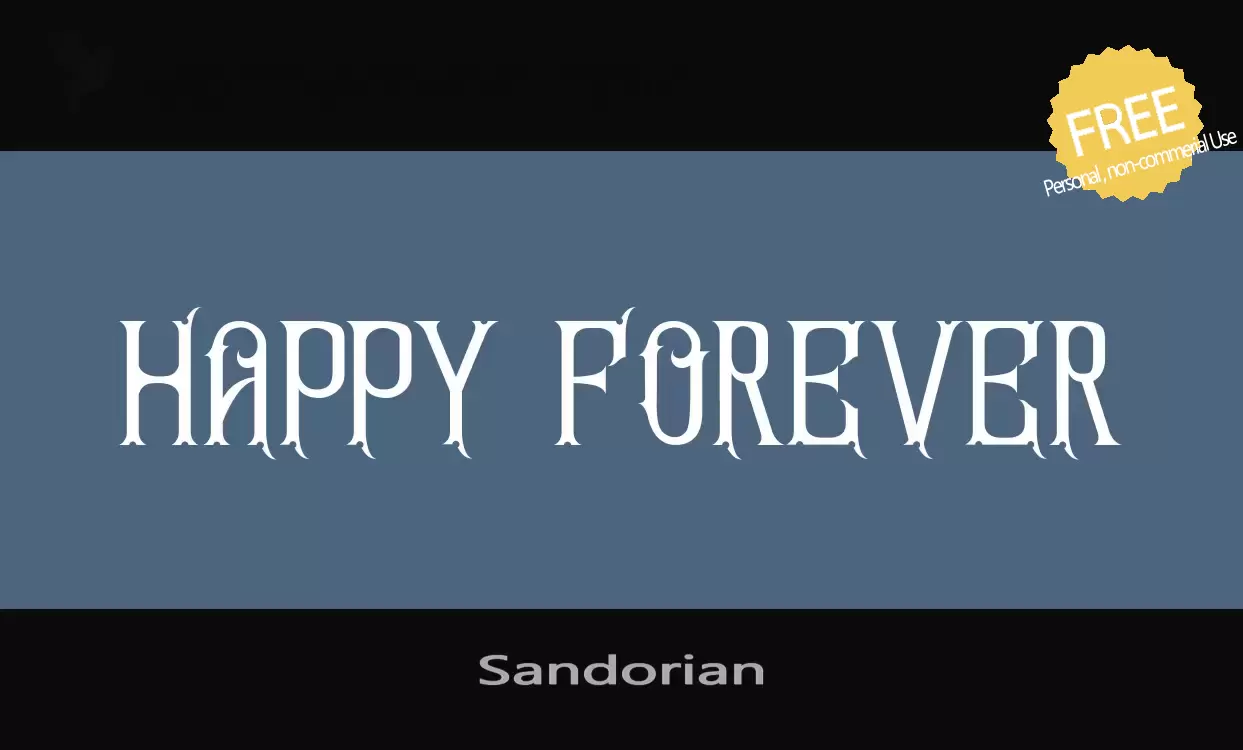 Sample of Sandorian