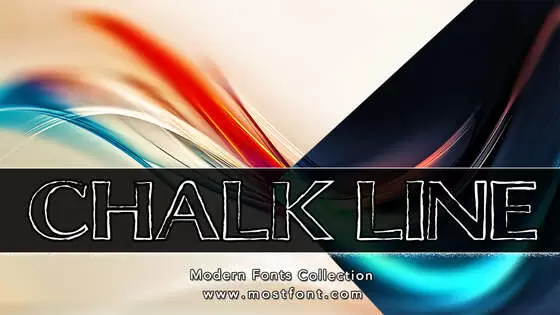 Typographic Design of Chalk-Line