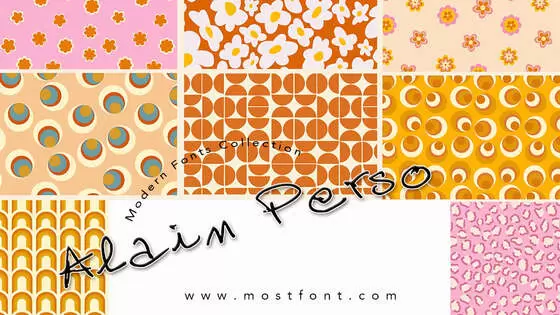 Typographic Design of Alain-Perso