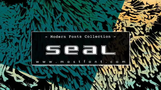 「Seal」字体排版样式
