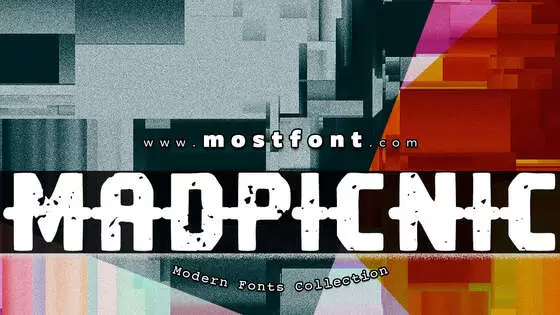 Typographic Design of Mastodonte