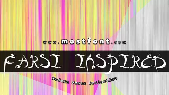 Typographic Design of FARSI-INSPIRED