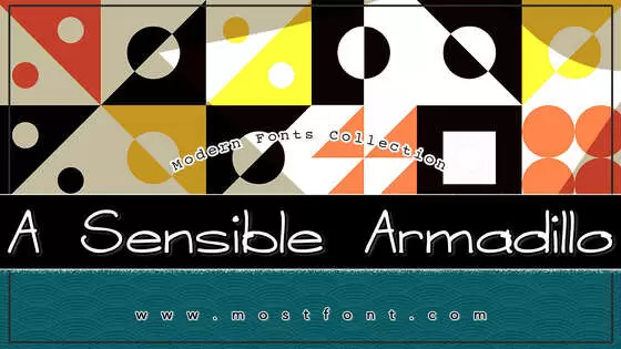 「A-Sensible-Armadillo」字体排版样式