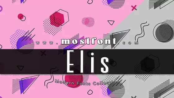 Typographic Design of Elis