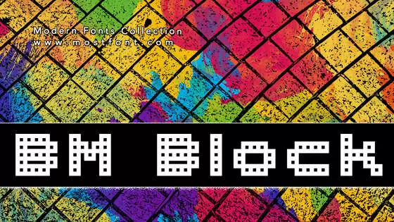 「BM-Block」字体排版样式