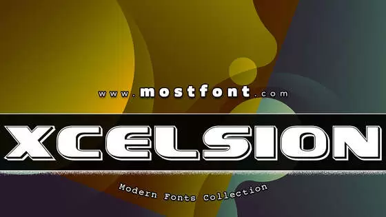 「Xcelsion-Punch」字体排版图片