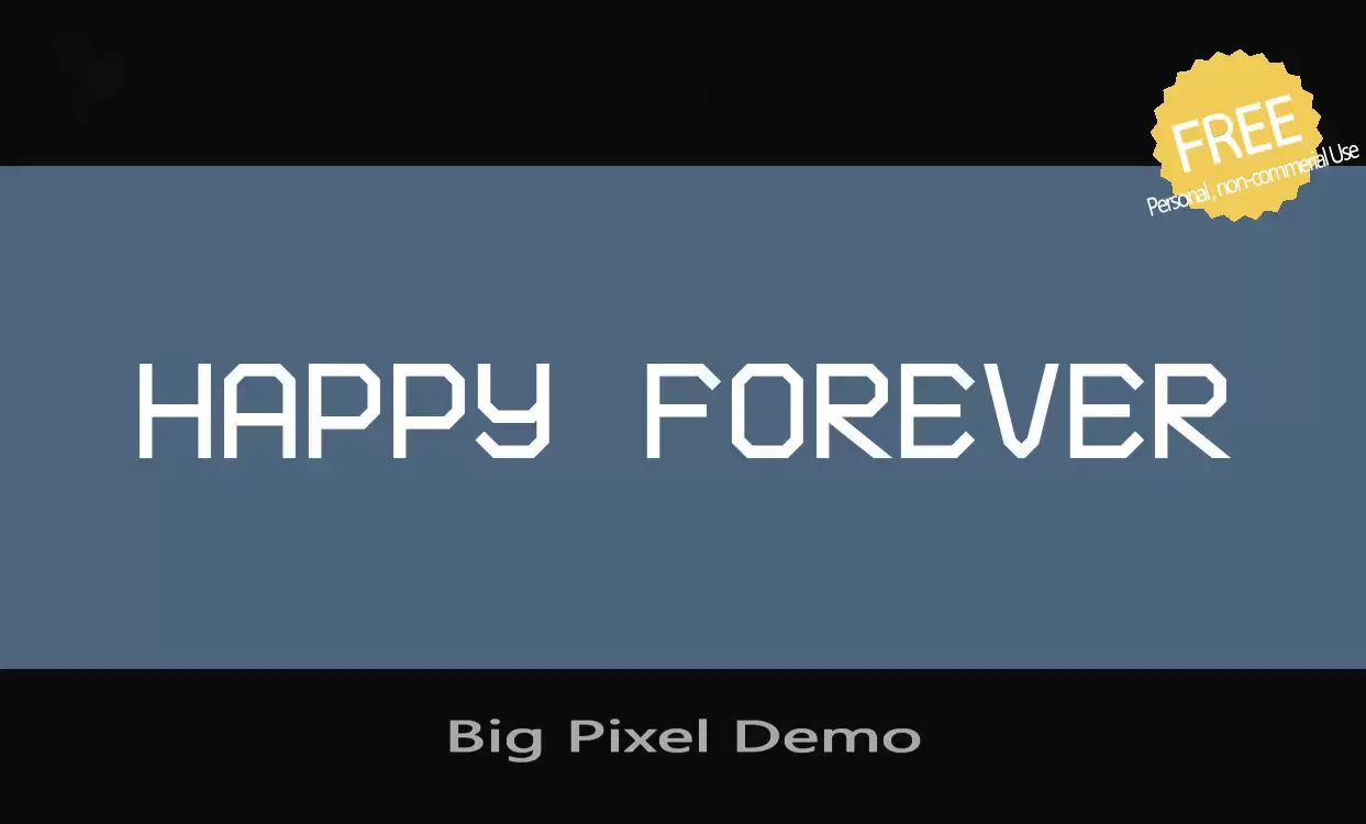 Sample of Big-Pixel-Demo
