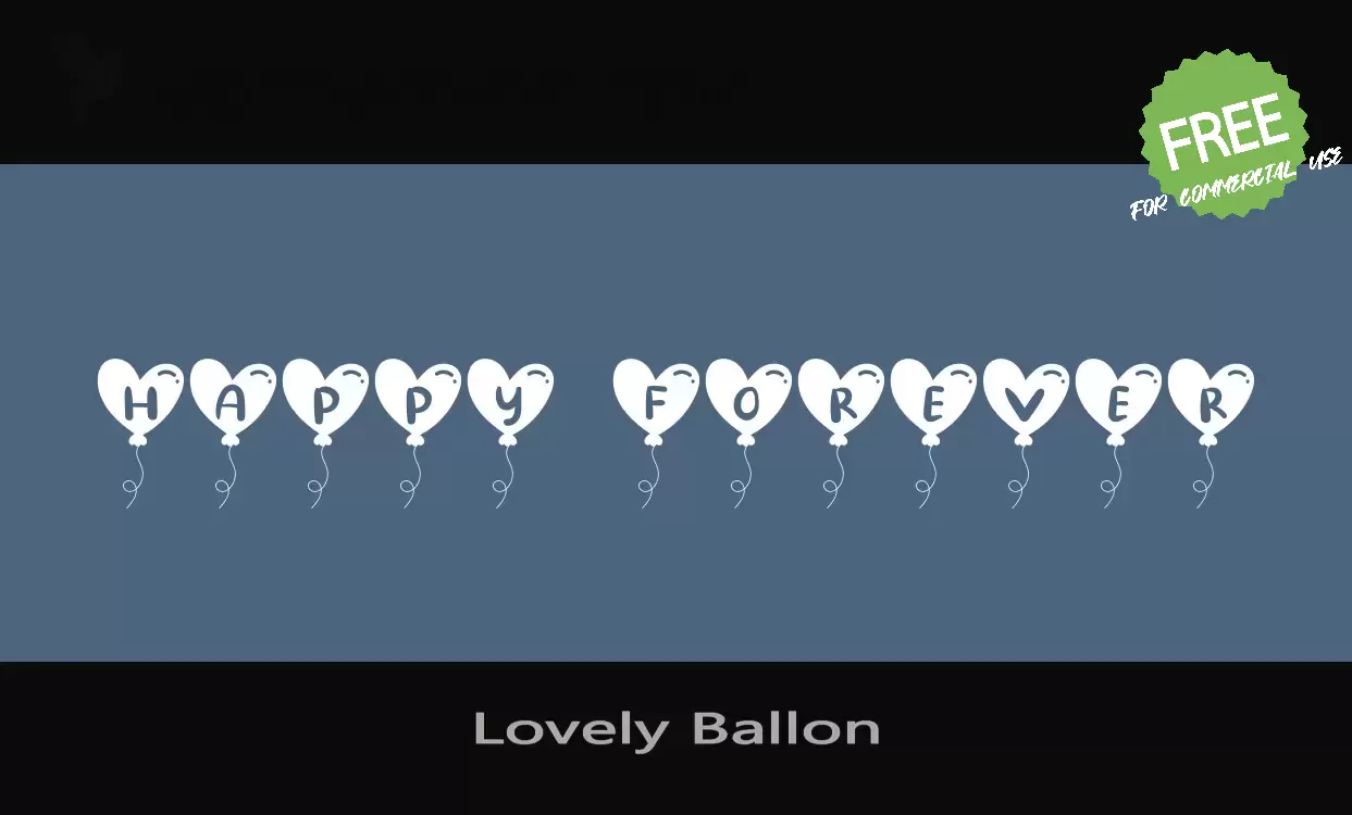 Sample of Lovely-Ballon