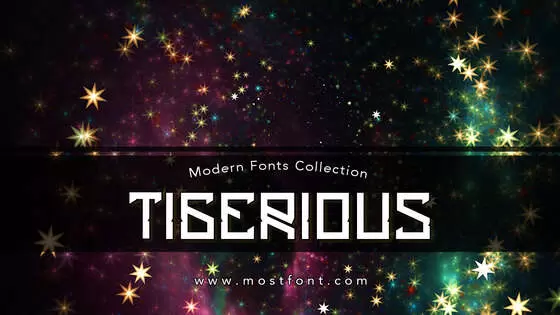 「Tigerious」字体排版样式