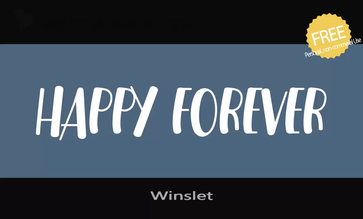 Sample of Winslet