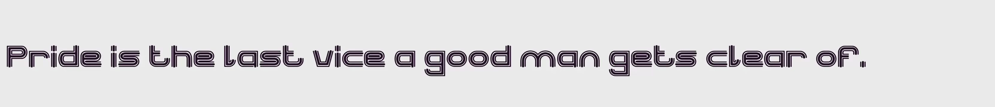 「Bold」字体效果图