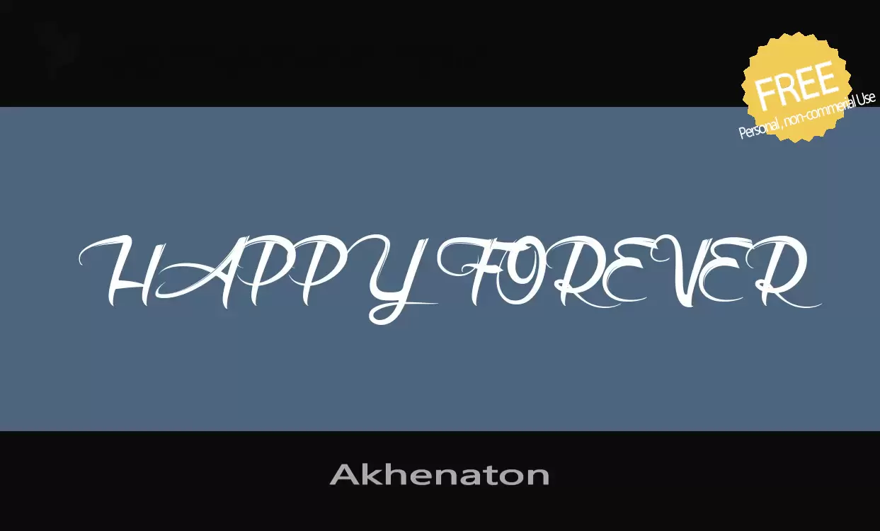 Sample of Akhenaton