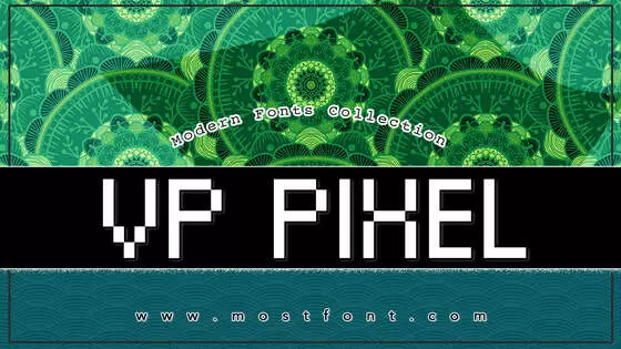 Typographic Design of VP-Pixel