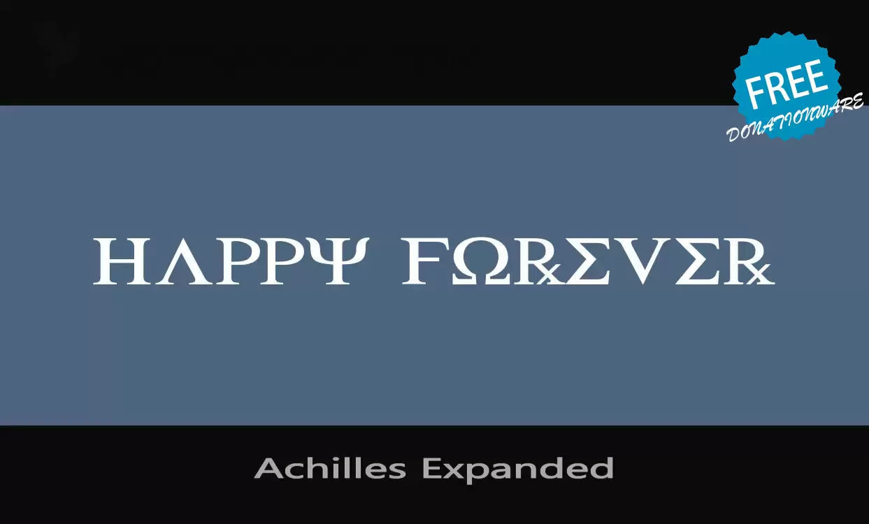 Sample of Achilles-Expanded