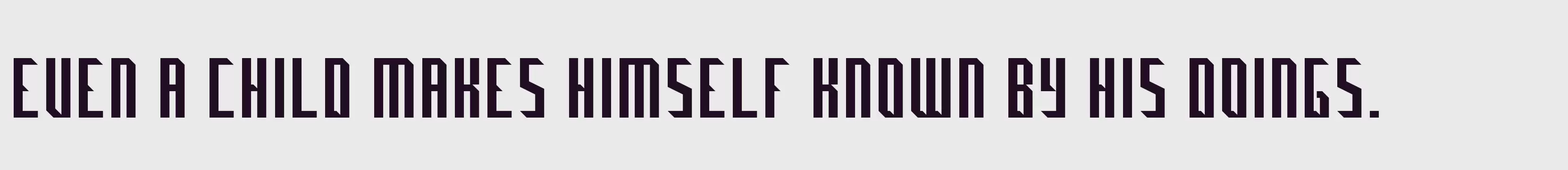 「Bold」字体效果图