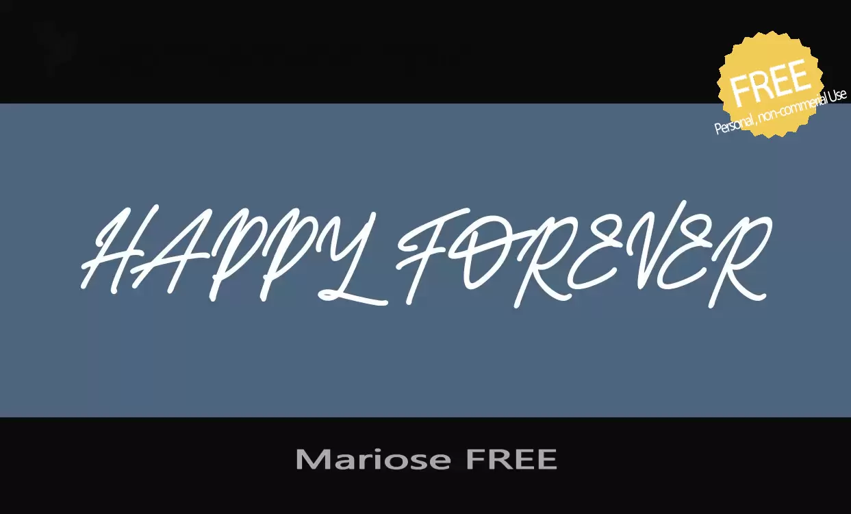 Sample of Mariose-FREE