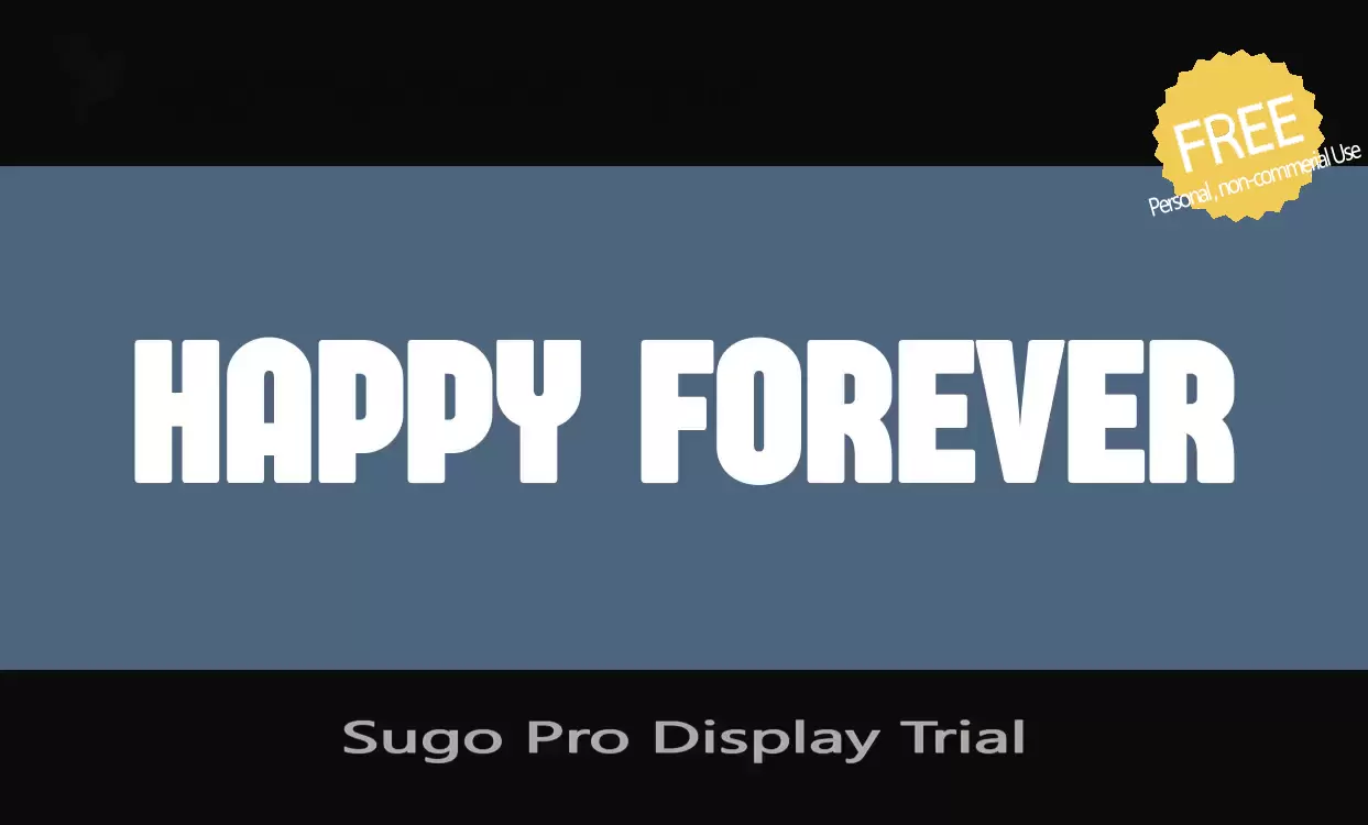 Sample of Sugo-Pro-Display-Trial