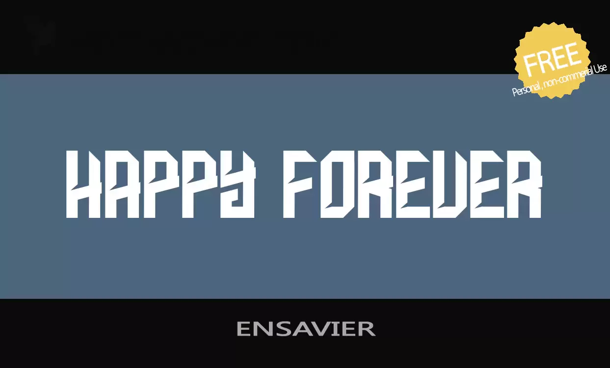 Sample of ENSAVIER