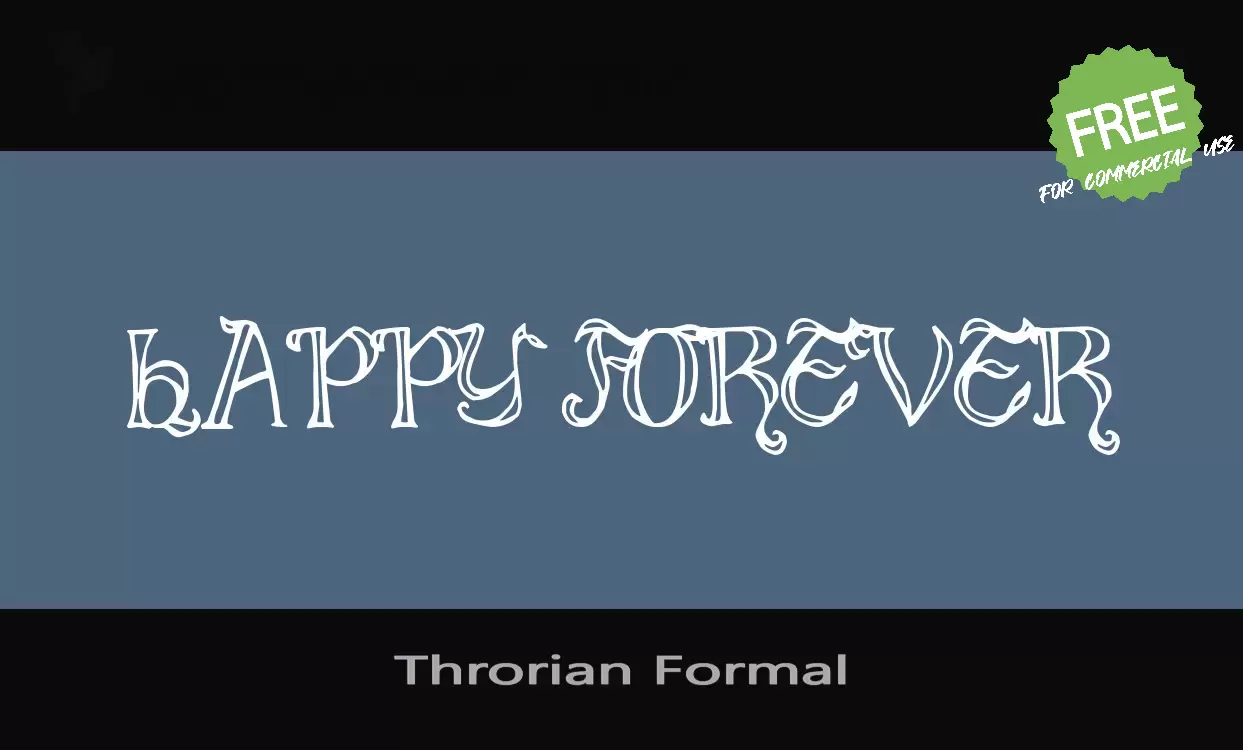 Sample of Throrian-Formal