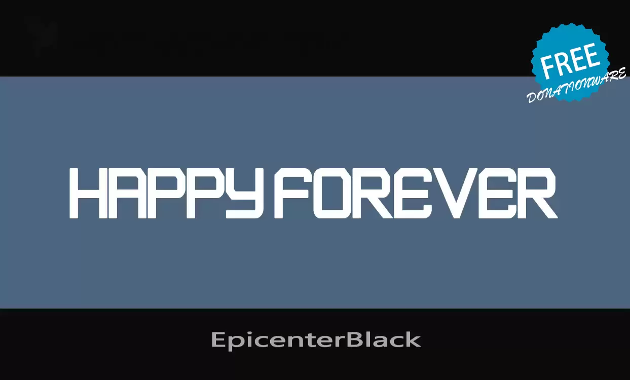 Sample of EpicenterBlack