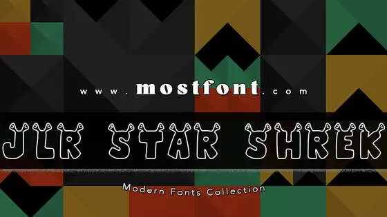 Typographic Design of JLR-Star-Shrek