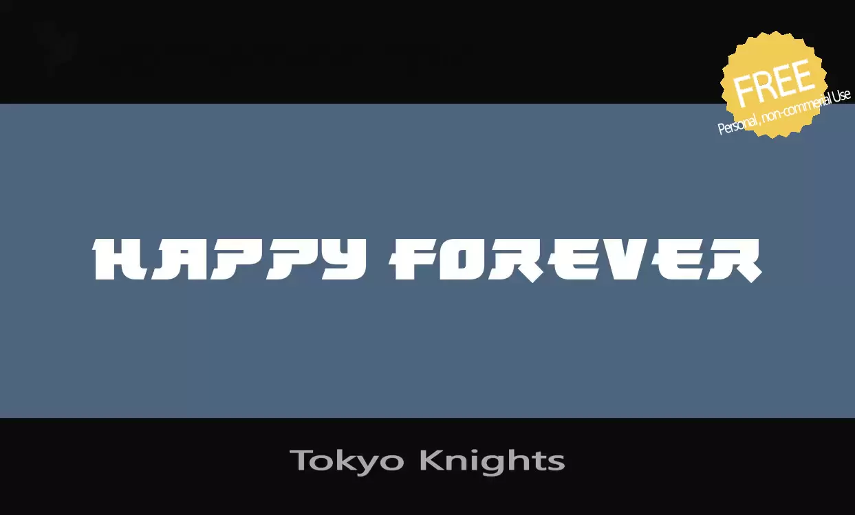 Sample of Tokyo-Knights