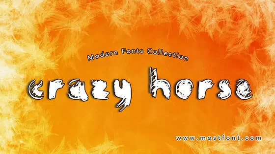 Typographic Design of Crazy-Horse