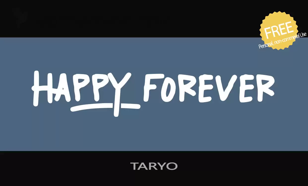 Sample of TARYO