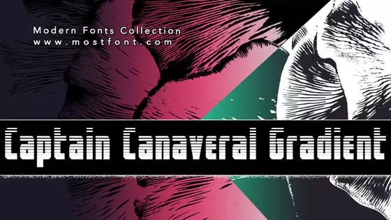 「Captain-Canaveral-Gradient」字体排版样式