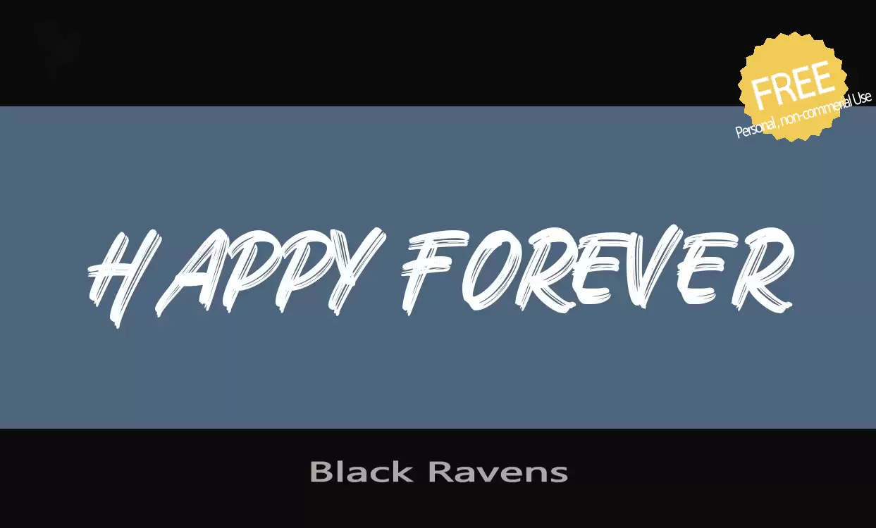 Sample of Black-Ravens