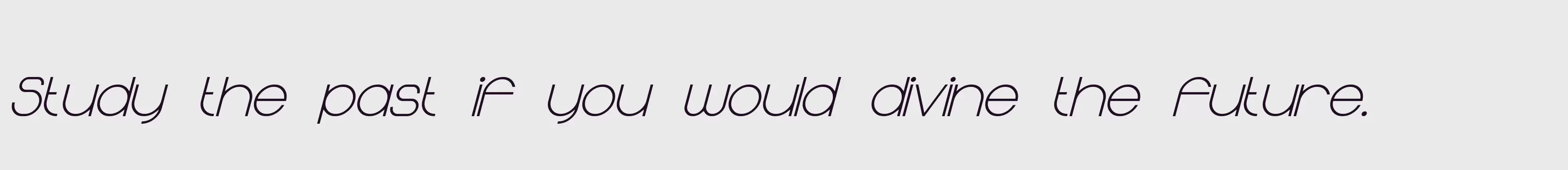 「Majoram Bold Italic」字体效果图