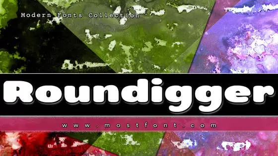 Typographic Design of Roundigger