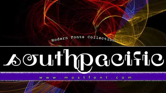 「SouthPacific」字体排版图片