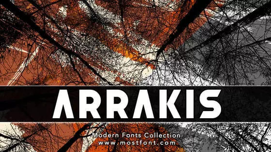 Typographic Design of Arrakis