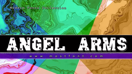 Typographic Design of Angel-Arms
