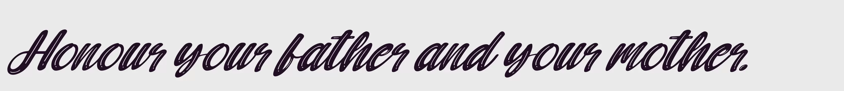 Preview Of Candywell Italic