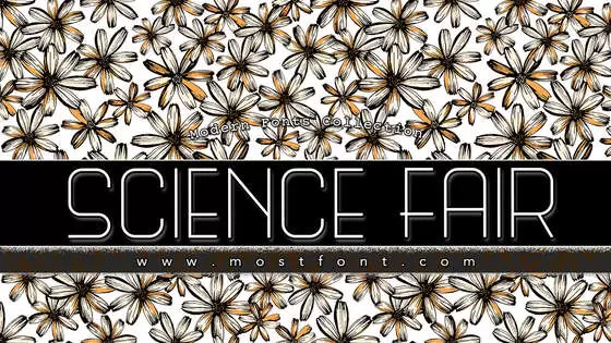 「Science-Fair」字体排版样式
