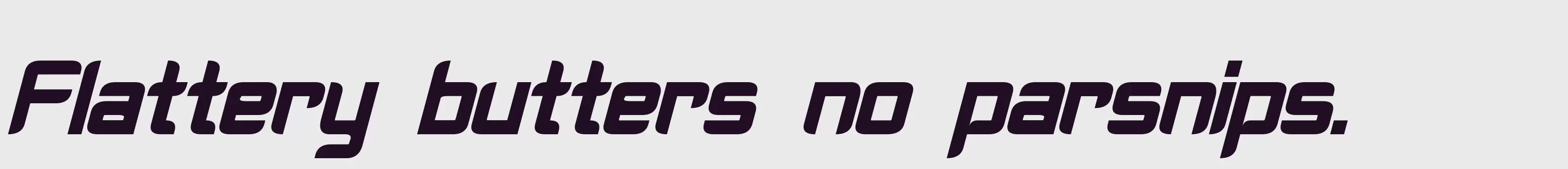 「Cyberverse Condensed Bold Italic」字体效果图