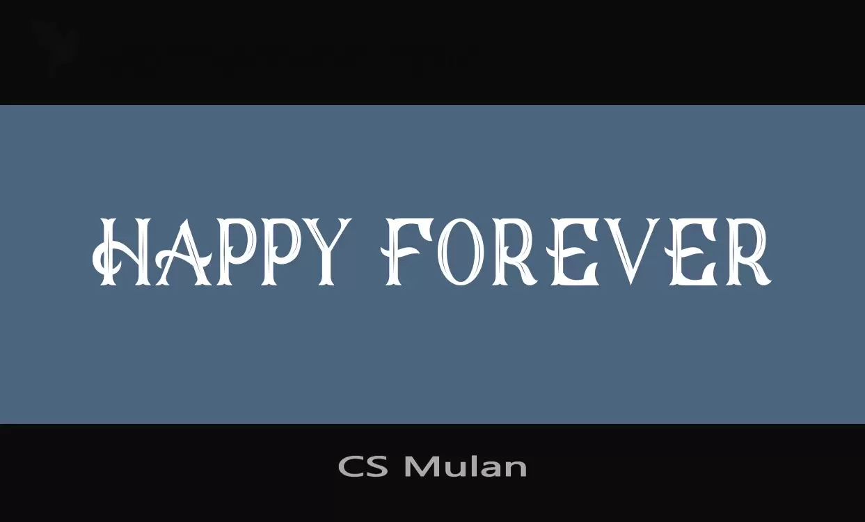 Sample of CS-Mulan