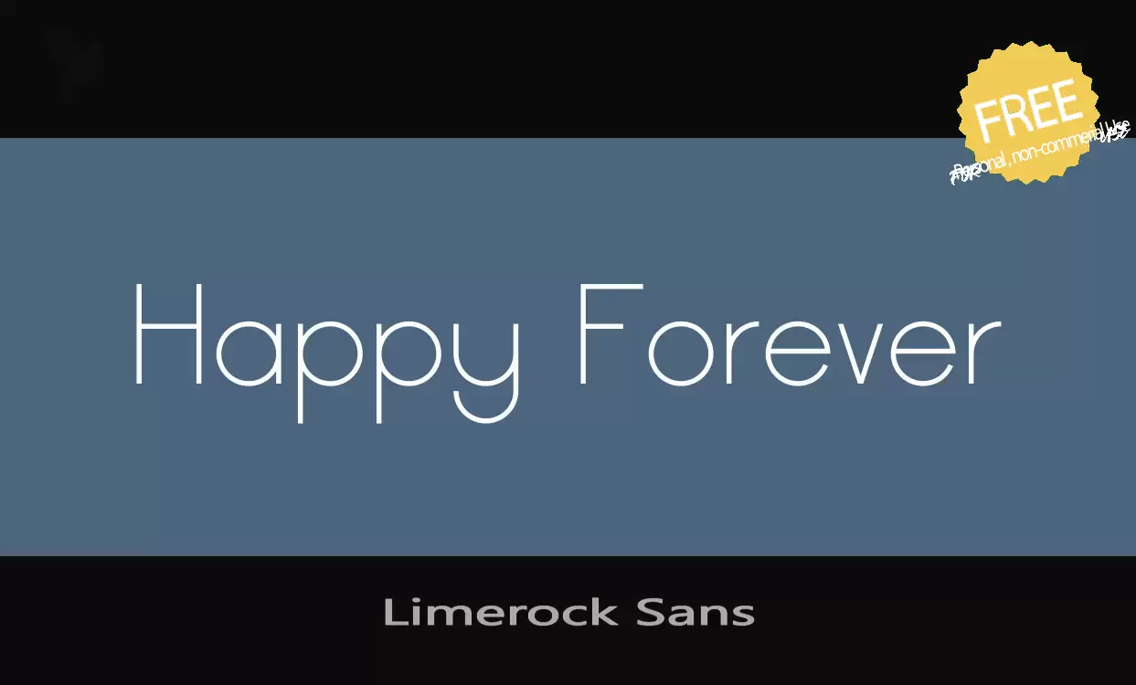 Sample of Limerock-Sans