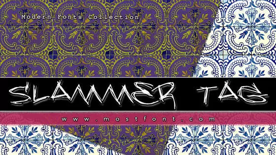Typographic Design of Slammer-Tag
