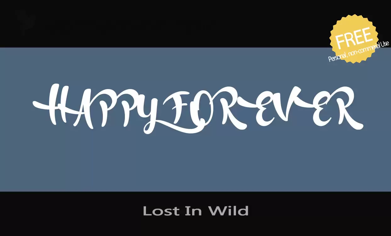 Sample of Lost-In-Wild