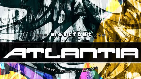 「Atlantia-Expanded」字体排版图片